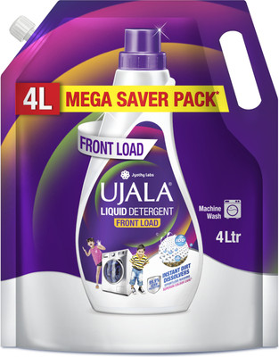 Ujala Front Load Mega Saver Pack Liquid Detergent Liquid Detergent(4 L)