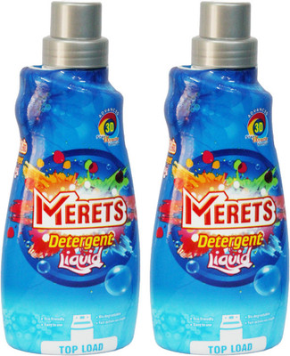 Merets Matic Top Load Liquid Floral Liquid Detergent(1 L)