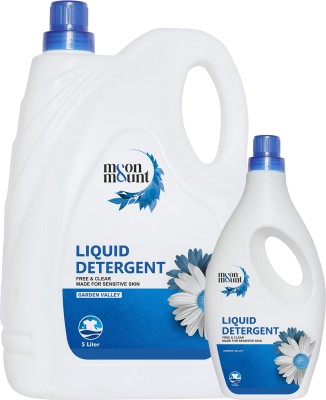 Moon and Mount Liquid Detergent Suitable for top load detergent and front load liquid detergent Classic Liquid Detergent(6 L)