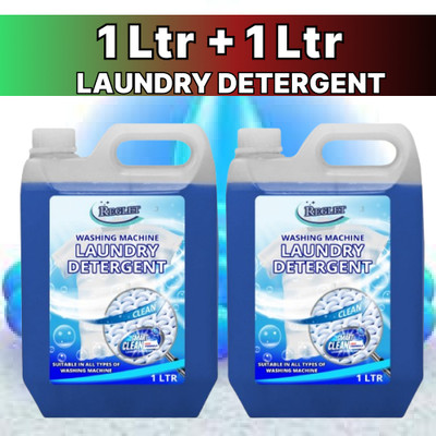 REGLET ALL SOLUTION IN 1 BOTTLE |CLEANING FORMULA. Lavender Liquid Detergent(2 x 1 L)