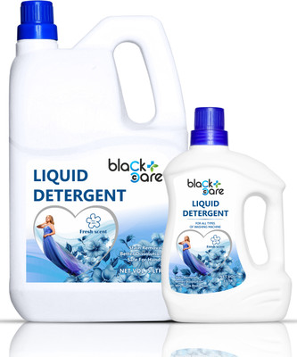 Black Care Aqua Matic Liquid Detergent | For Top & Front Load Machine | Non-Toxic Multi-Fragrance Liquid Detergent(6 L)
