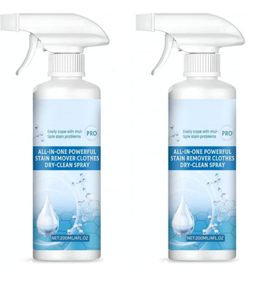 SCENTORA All In One Instant Stain Remover | Removes Tough Stains & Brightens Colours Fresh Liquid Detergent(2 x 200 ml)