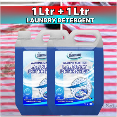 REGLET KILLS OVERALL BACTERIA | AND SMOOTH CLEANING DETERGENT. Lavender Liquid Detergent(2 x 1 L)