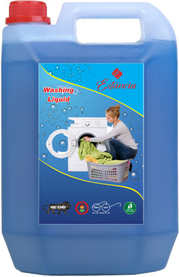 Estancia Washing machine liquid detergent top load and front load (blue 5 ltr) Multi-Fragrance Liquid Detergent(5 L)