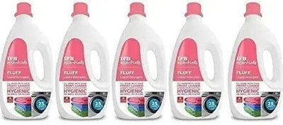 IFB Front load Fluff Liquid Detergent Multi-Fragrance Liquid Detergent(5 x 1 L)