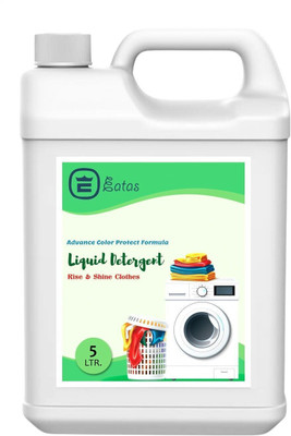 EATAS Washing machine liquid detergent top load and front load -Green (5 ltr) Herbs Liquid Detergent(5 L)
