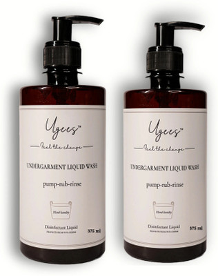 ugees Undergarment Liquid Wash - Smart Combo Classic Liquid Detergent(2 x 375 ml)