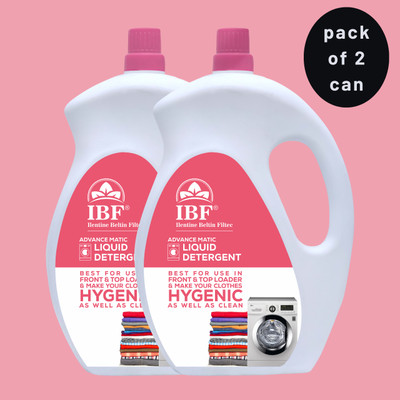 IBF Ilentine Beltin Filtec Super Washing Machine Multi-Fragrance Liquid Detergent(2 x 5 L)