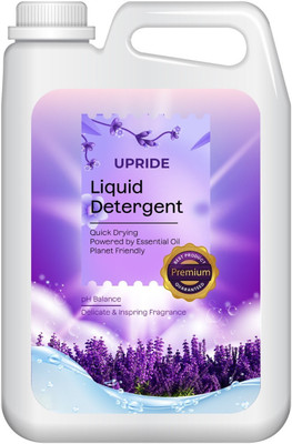 Upride High-Quality Ultra Wash Top load & Front Load machine liquid detergent, Lavender Liquid Detergent(5000 ml)
