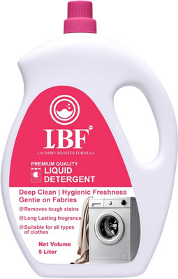 LBF WASHING MACHINE LIQUID TOP LOAD & FRONT LOAD Multi-Fragrance Liquid Detergent(5 L)