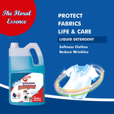 Jinlite Ultra Bond + Surface Cleaner Free Aqua Liquid Detergent(5 L)