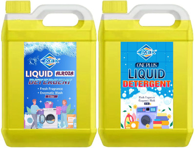 MBK LQ_COMBO_YELLOW_YELLOW_2 Fresh Liquid Detergent(2 x 5 L)