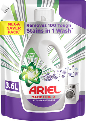 Ariel Liquid Detergent Front Load Lavender Liquid Detergent(3.6 L)
