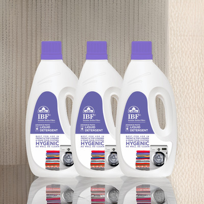 IBF Liquid Flow Networks Multi-Fragrance Liquid Detergent(3 x 1 L)