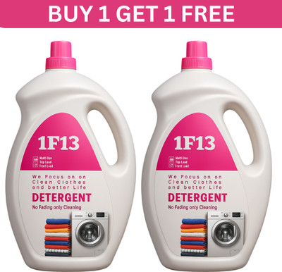 1F13 super fluff liquid detergent, Front/top load washing detergent, Fresh Liquid Detergent(2 x 5 L)