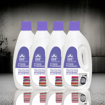 IBF Liquid Computational Frameworks Multi-Fragrance Liquid Detergent(4 x 1 L)
