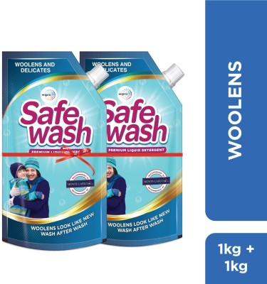 SafeWash by Wipro Premium for Woollens & Delicates Liquid Detergent(1 kg)