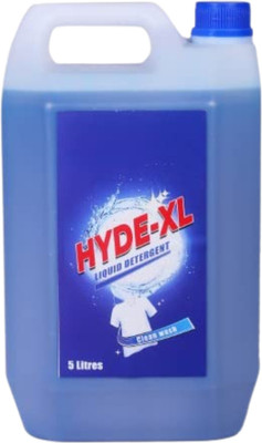 HYDE-XL Liquid Detergent Suitable for front load and top load Aqua Liquid Detergent(5000 ml)