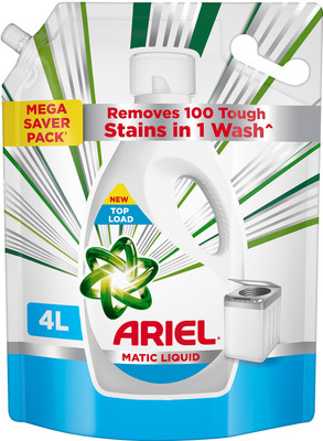 Ariel Topload stain Fresh Liquid Detergent(4 L)