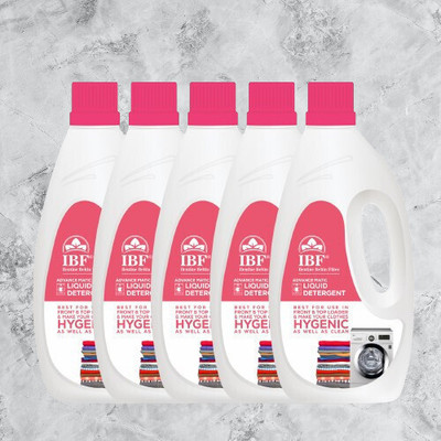 IBF Washing Machine Multi Fragrance hygenic - Multi-Fragrance Liquid Detergent(5 x 1 L)