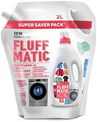 IFB Essentials Fluff Front Load Liquid Detergent Floral Liquid Detergent(2 L)