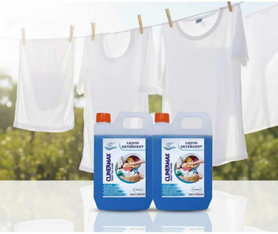 Clinermax Daily Wash Liquid Detergent–Twin Pack Multi-Fragrance Liquid Detergent(2 x 1000 ml)