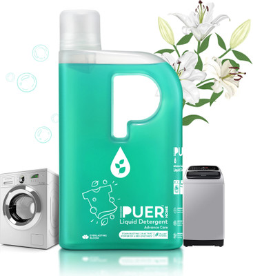 Brand Nourish's Puer Top Load & Front Load Everlasting Bloom Floral Liquid Detergent(1 L)