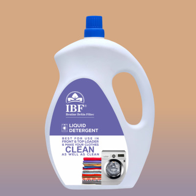 IBF blule Easiy Washing Machine liquid detergent Top Load & Front load liquid 5L Multi-Fragrance Liquid Detergent(5 x 1 L)