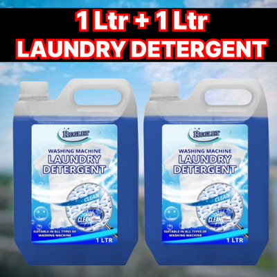 REGLET PROTECT SHINES OF CLOTHES AND CLEANS PERFECTLY Lavender Liquid Detergent(2 x 1 L)
