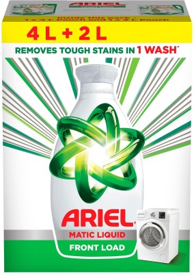 Ariel Matic Front Load 4 Ltr + 2 Ltr free Fresh Liquid Detergent(6 L)