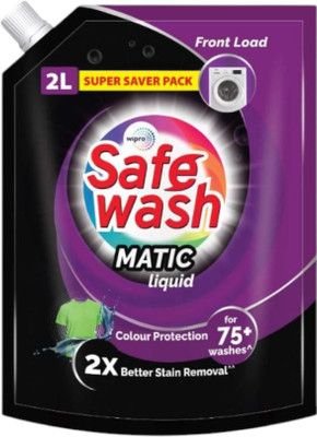 Safewash gentle Matic liquid detergent front load Fresh Liquid Detergent(2 L)