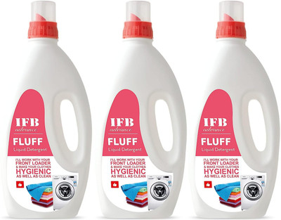IFB Front load Fluff liquid detergent Multi-Fragrance Liquid Detergent Multi-Fragrance Liquid Detergent(3 x 1 L)