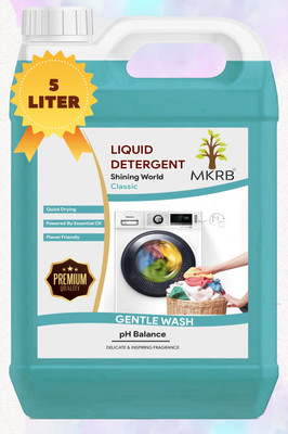 MKRB Classic Front Load And Top Load Liquid Detergent, Machine, Wash Detergent . Classic Liquid Detergent  (5000 Ml) For Rs. 179 @ 84 %