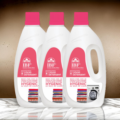 IBF Newtonian Fluid Multi-Fragrance Liquid Detergent(3 x 1 L)