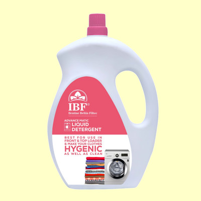 IBF Washing Machine Top Load & Front Load Liquid - Multi-Fragrance Liquid Detergent(5 L)