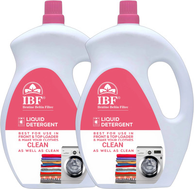 IBF FRONT LOAD LIQUID (PACK OF 2) Fresh Multi-Fragrance Liquid Detergent(2 x 5 L)