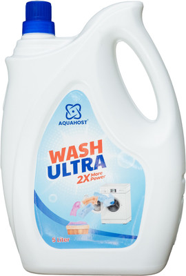 AQUAHOST Liquid detergent Top & Front load Pack of 1 Can Aqua Liquid Detergent(5 L)