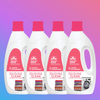 IBF PREMIUM TOP &FONT LODA LIQUID DETERGENT Multi-Fragrance Liquid Detergent(4 x 1 L)