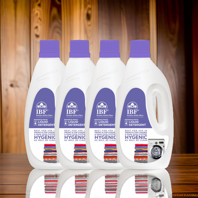 IBF Gentle on Fabrics Multi-Fragrance Liquid Detergent(4 x 1 L)