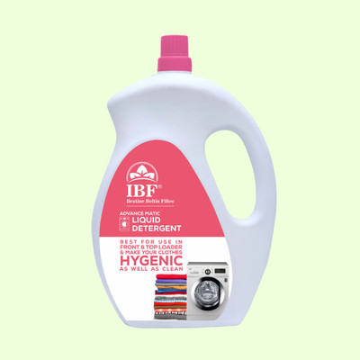 IBF liquid detergent Washing Machine Top Load & Front load liquid 5L Multi-Fragrance Liquid Detergent(5 L)