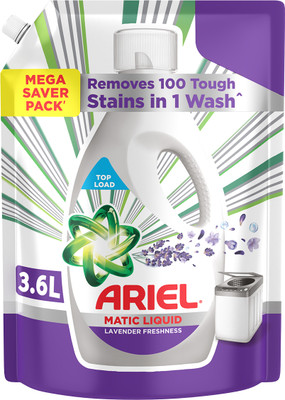 Ariel Liquid Detergent Top Load Lavender Liquid Detergent(3.6 L)