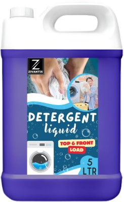 ZIVANTIX Detergent Liquid |For Top load & Front load Washing |with Add Fabric Conditioner Lavender Liquid Detergent(5000 ml)