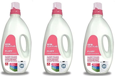 IFB Front load Fluff liquid detergent Multi-Fragrance Liquid Detergent(3 x 1 L)