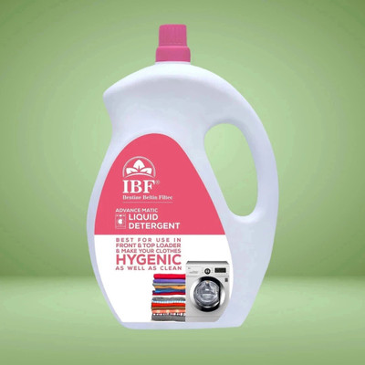 IBF Washing Machine Top Load & Front Load (5 L) Multi-Fragrance Liquid Detergent(5 L)