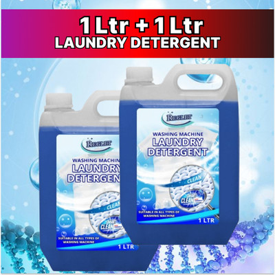 REGLET Powerful Cleaning for All Your Laundry Needs | Lavender Liquid Detergent(2 x 1 L)