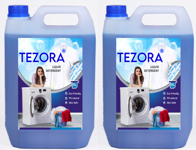 tezora LIQUID DETERGENT FOR TOP AND FRONT LOAD WASHING MACHINE COMBO Classic Liquid Detergent(10000 ml)