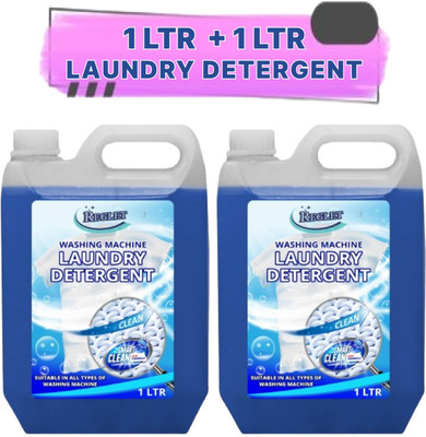 REGLET SparkleBoost Ultra: High-Performance Liquid Cleaner Jasmine Liquid Detergent(2 x 1 L)
