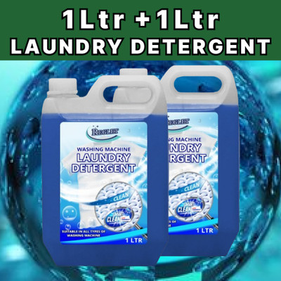 REGLET FULL CLEANING IN EVERY WASH,FAST AND CLEAN RESULTS. Lavender Liquid Detergent(2 x 1 L)