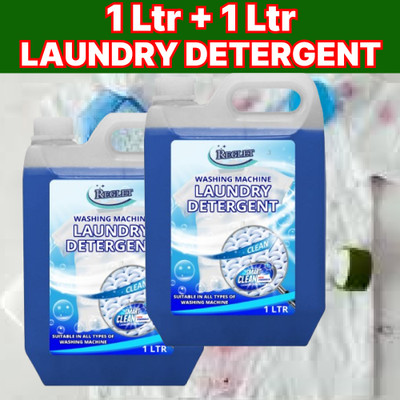 REGLET The Ultimate Laundry Detergent for Clean Clothes | Lavender Liquid Detergent(2 x 1 L)