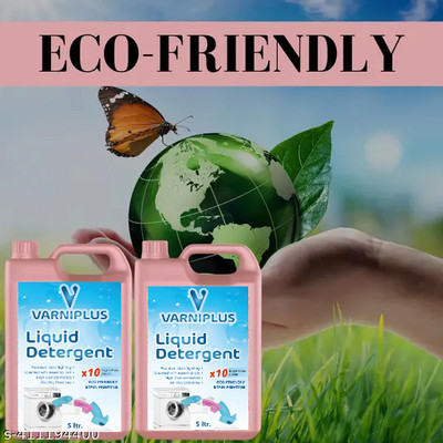VARNIPLUS Liquid Detergent Multi-Fragrance Liquid Detergent Lavender Liquid Detergent(2 x 5 L)